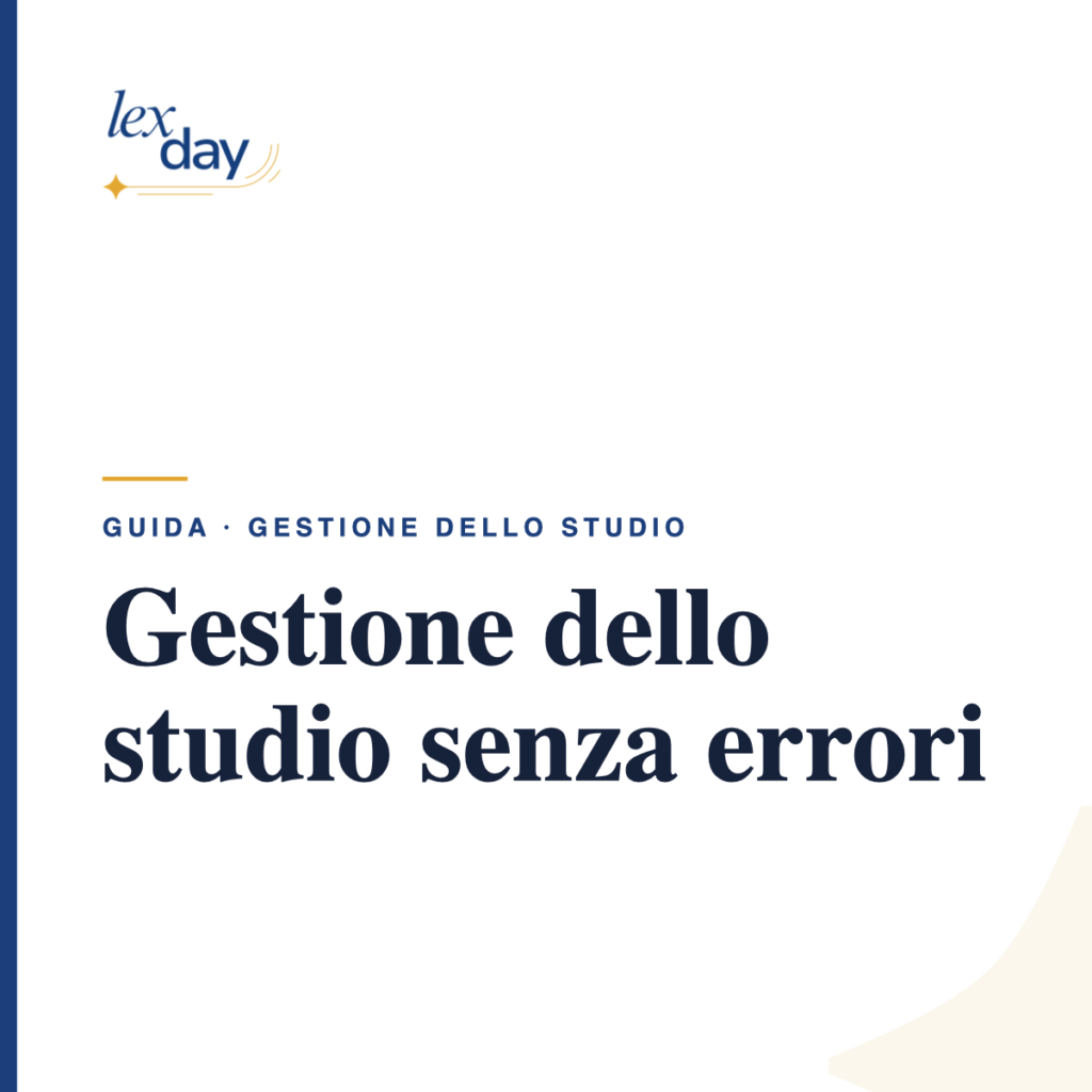 gestione dello studio legale: scadenze e pratiche