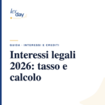Calcolo interessi legali 2026