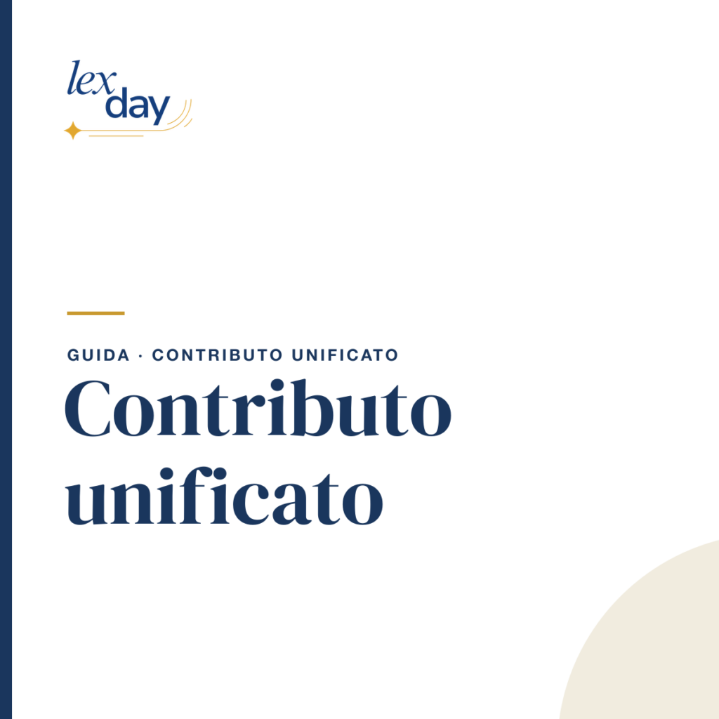 contributo unificato