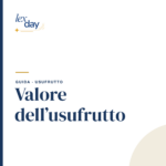 calcolo valore usufrutto